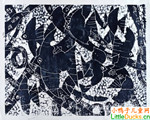 中华人民共和国儿童绘画作品鸽子飞飞