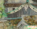 日本儿童绘画作品大阪城