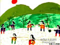 儿童绘画作品植树节