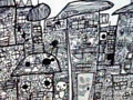 儿童画作品欣赏《未来的城市》
