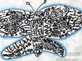 儿童画作品欣赏《蝴蝶》