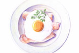 彩色铅笔画技法-好吃又营养的鸡蛋