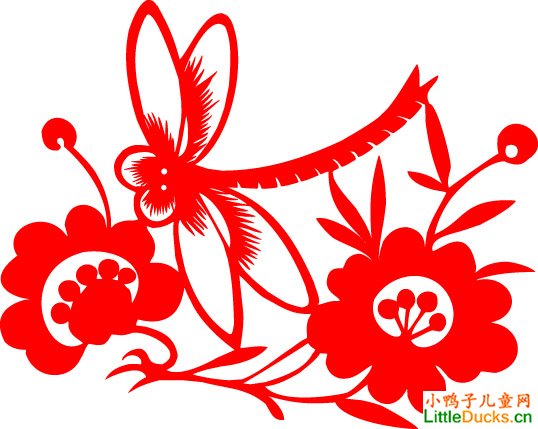 中国传统剪纸作品欣赏