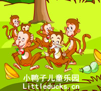 儿童故事视频大全:顽皮的猴子