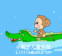 童话故事动画片:猴子取心