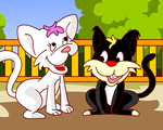 童话故事动画片黑猫与老鼠