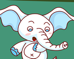 童话故事动画片小象要回家