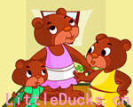 童话故事动画片懒熊买西瓜