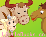 寓言故事动画片葡萄树和山羊
