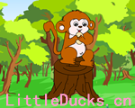 童话故事动画片猴子偷蛋