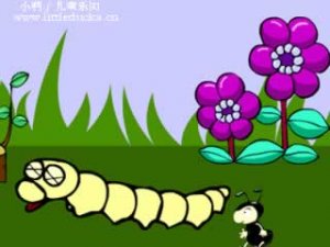 中文童谣flash小蚂蚁搬虫虫