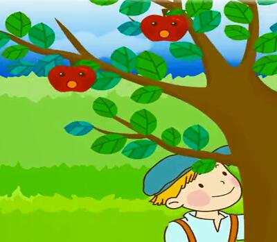 幼儿英语儿歌two little apples视频